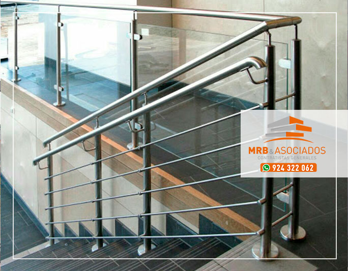 baranda de acero