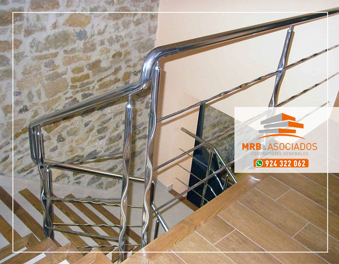 baranda de acero