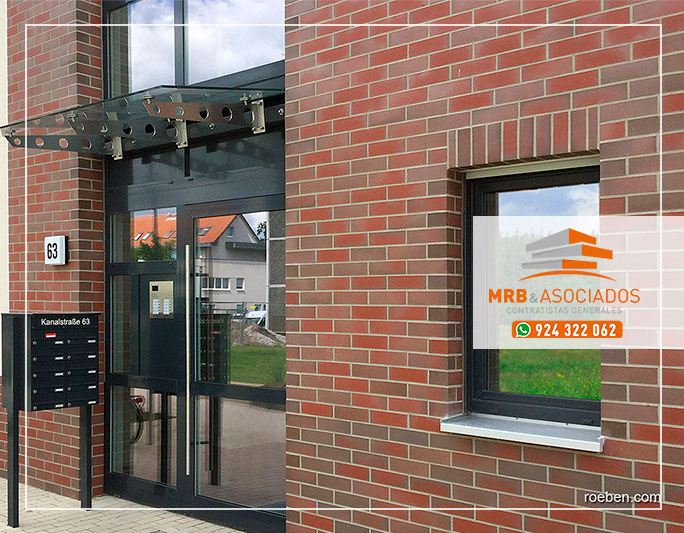 fachadas de ladrillo